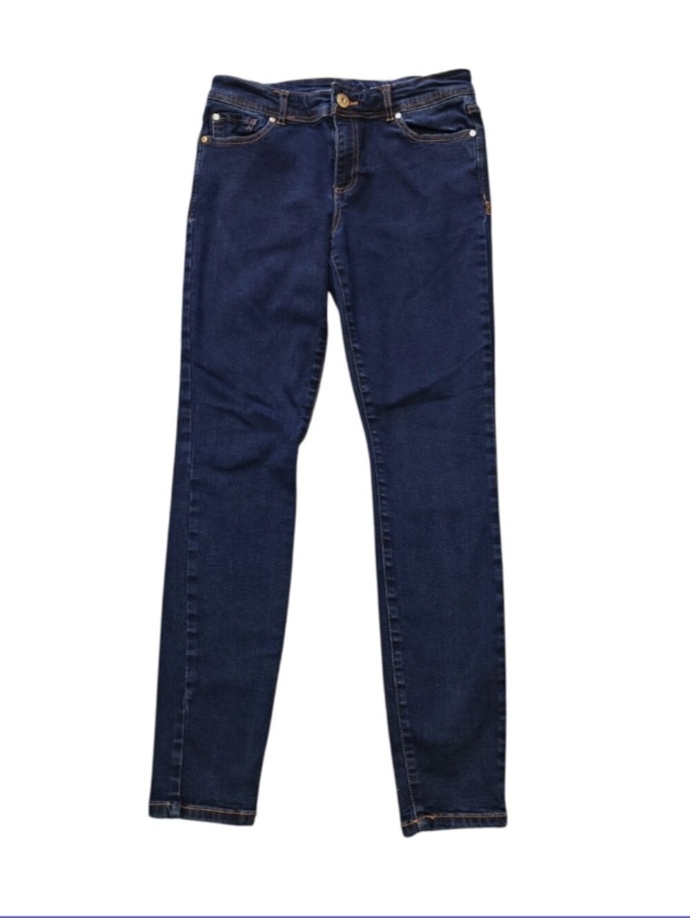 inc skinny leg Classic Dark Wash Skinny Jeans - Deep Indigo size 6